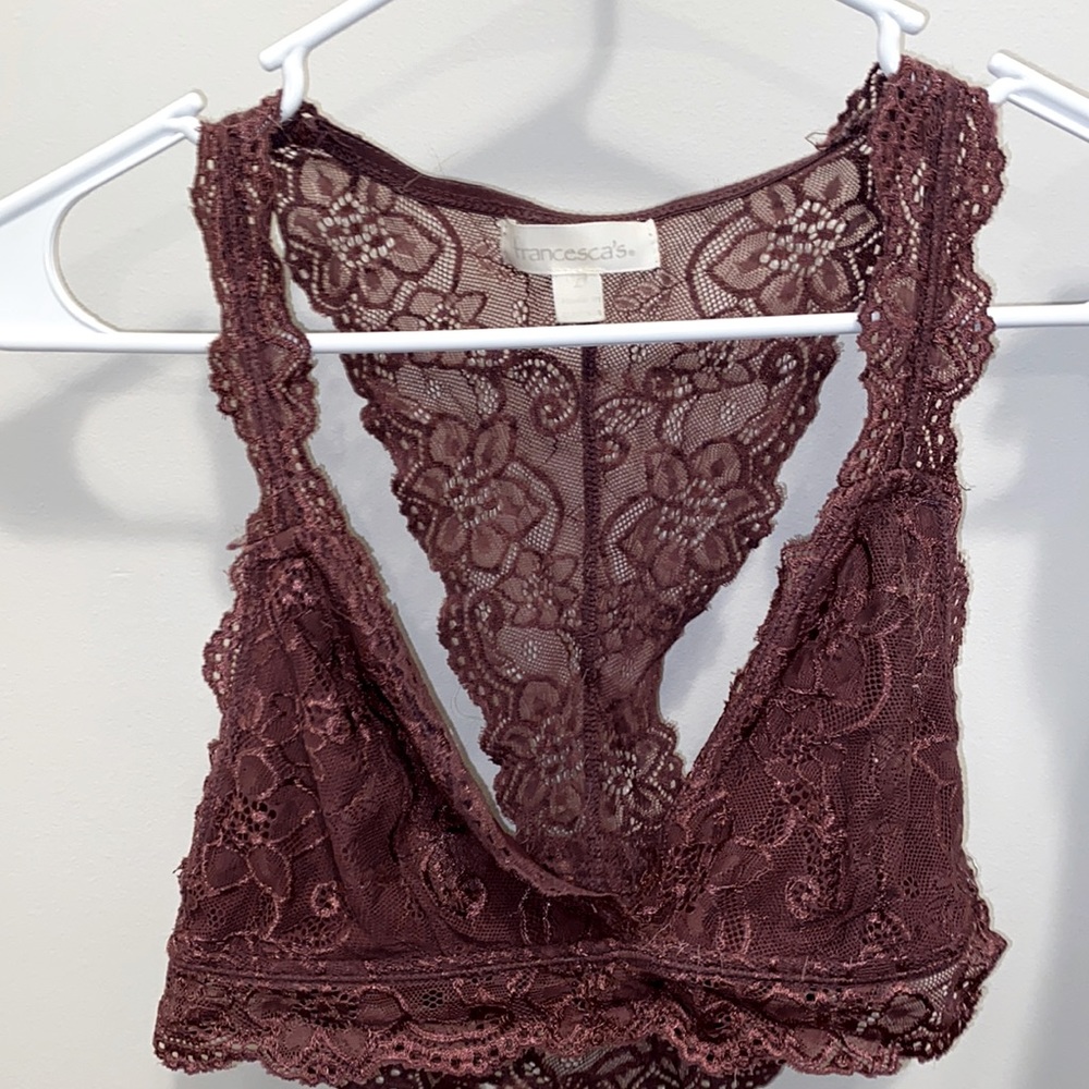 Francesca’s Lace Bralette